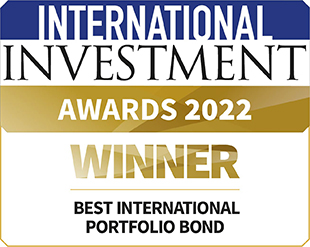 International Investment Award - Personal Investment Management Service (PIMS) won Best Portfolio Bond