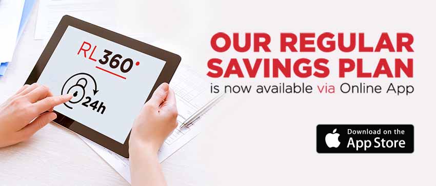 Our Regular Savings Plan is now available via online app