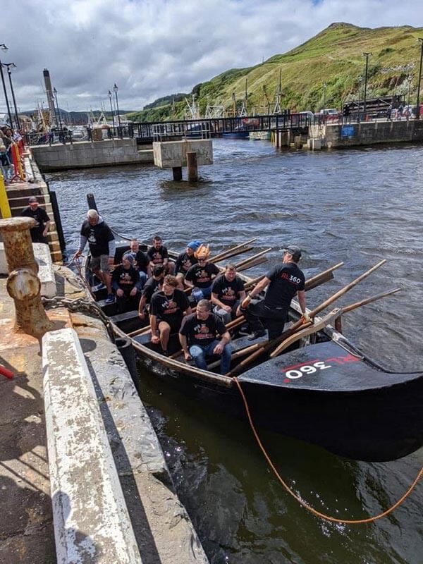 RL360° Viking Longboat team