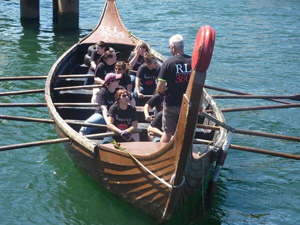 RL360 Viking Longboat team