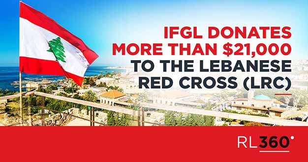 IFGL donates more than $21,000 to the Lebanese Red Cross (LRC)